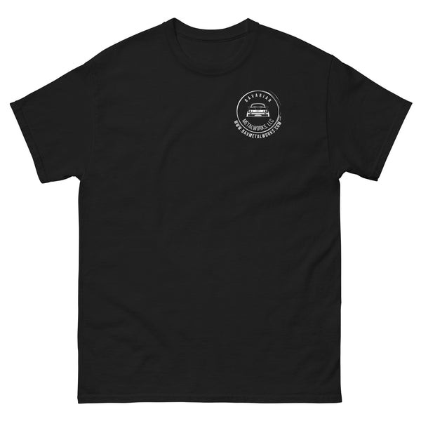 Bav Metalworks E30 Logo Basic Black T-Shirt
