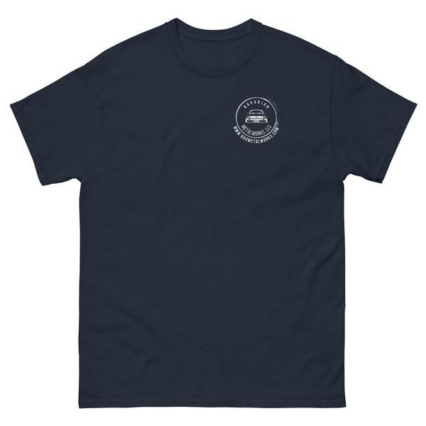 Bav Metalworks E30 Logo Basic Navy T-Shirt